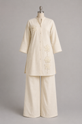 Ivory Daisy Trail Tunic Set